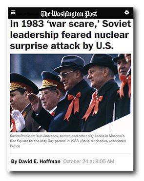 Washington Post War Scare article 