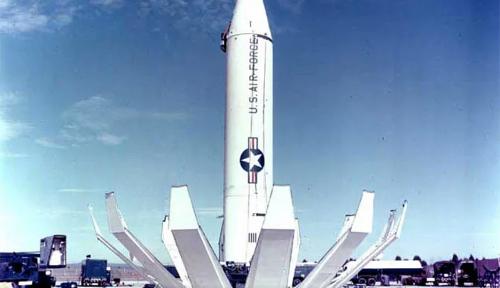 One of the U.S. Jupiter missiles in Turkey that Kennedy secretly traded for the removal of Soviet missiles in Cuba.