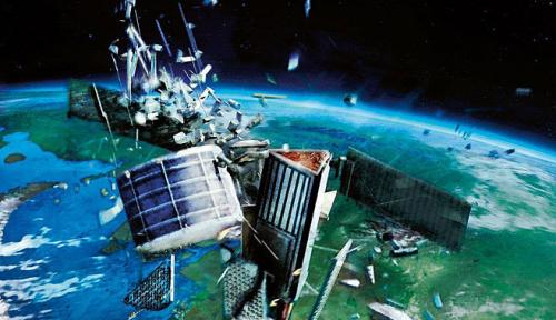 Iridium - Russian satellite collision
