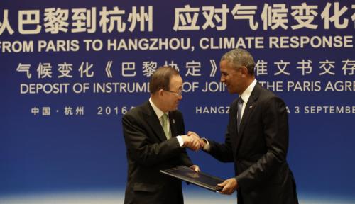 Obama and Ban Ki Moon