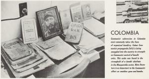U.S. Information Agency poster, "Communist Subversion in Latin America"