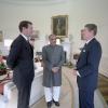 President Reagan meets with Pakistani dictator General Muhammad Zia-ul-Haq at the Oval Office on 7 December 1982