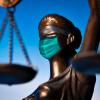 blind justice in mask blind justice in mask