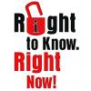 Right to Know logo Right to Know logo