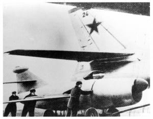 CIA reference photograph of Soviet cruise missile in its air-launched configuration.