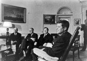 JFK meets with Soviet foreign minister Andrei Gromyko