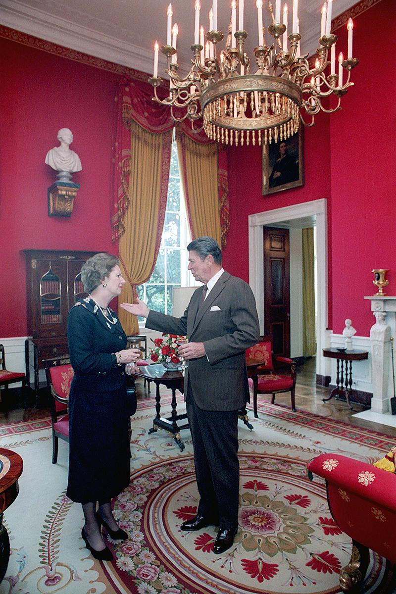 President Ronald Reagan and Prime Minister Margaret Thatcher