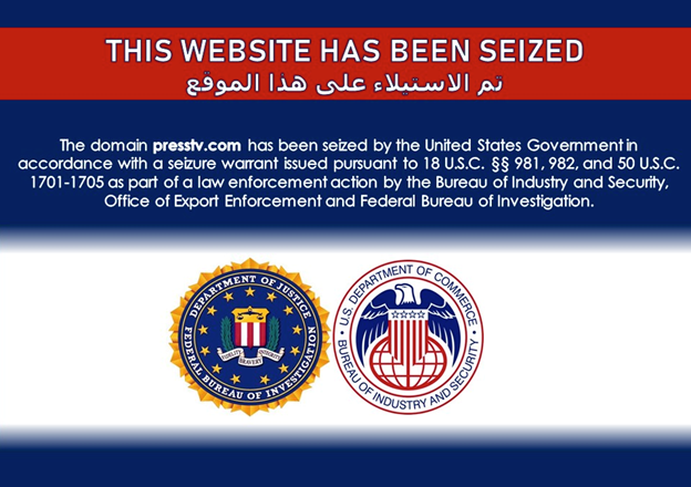 This website has been seized message