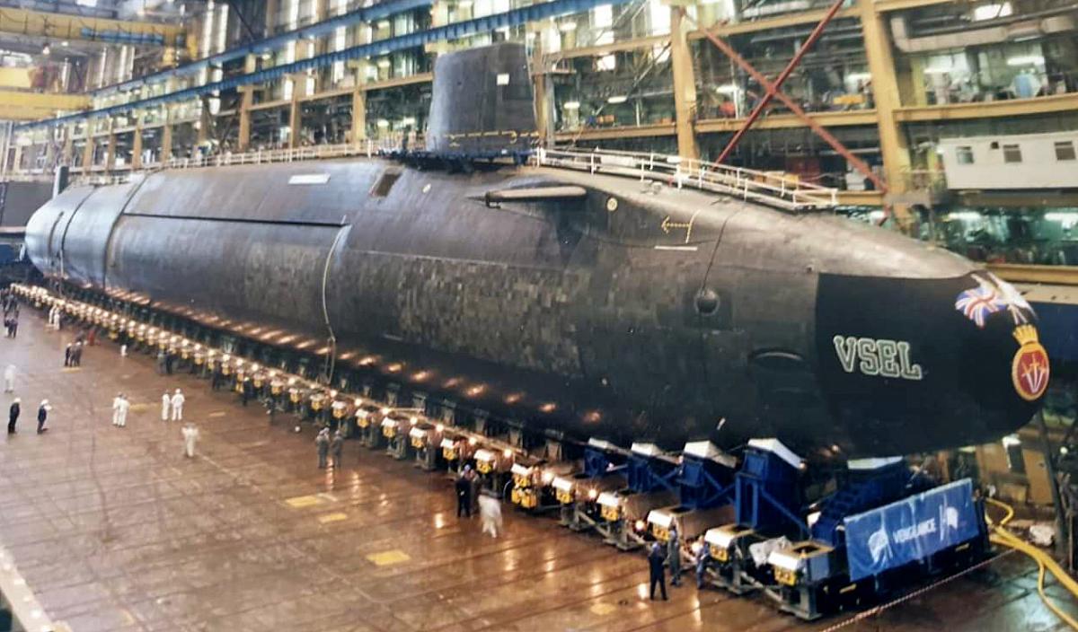 British Vanguard-class submarine