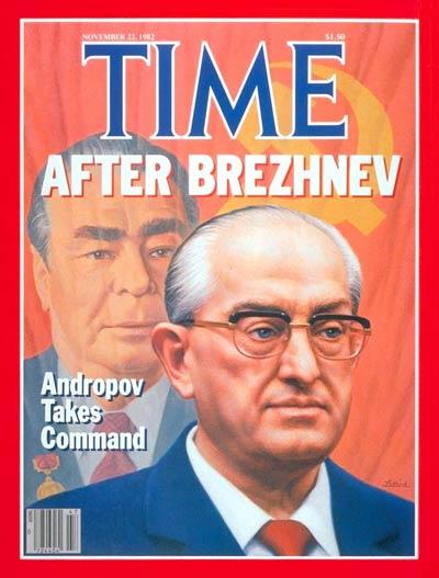 TIME Magazine Cover: Yuri Andropov