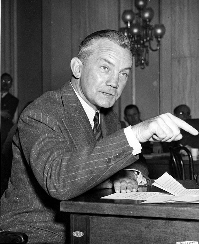 Secretary of Navy James Forrestal on February 20, 1946