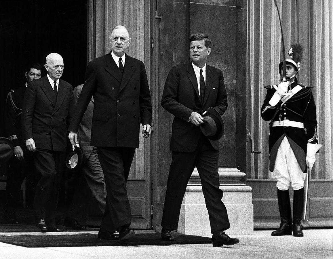 President De Gaulle and President Kennedy