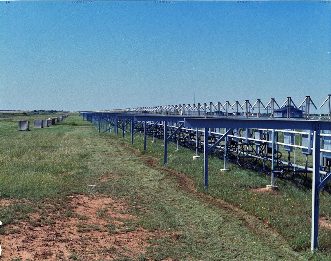 Space Surveillance Fence (Lake Kickapoo transmitter site, Texas, c. 1987)