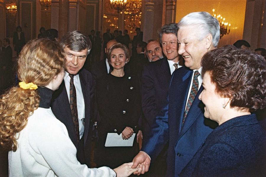 Yeltsin - Clintons