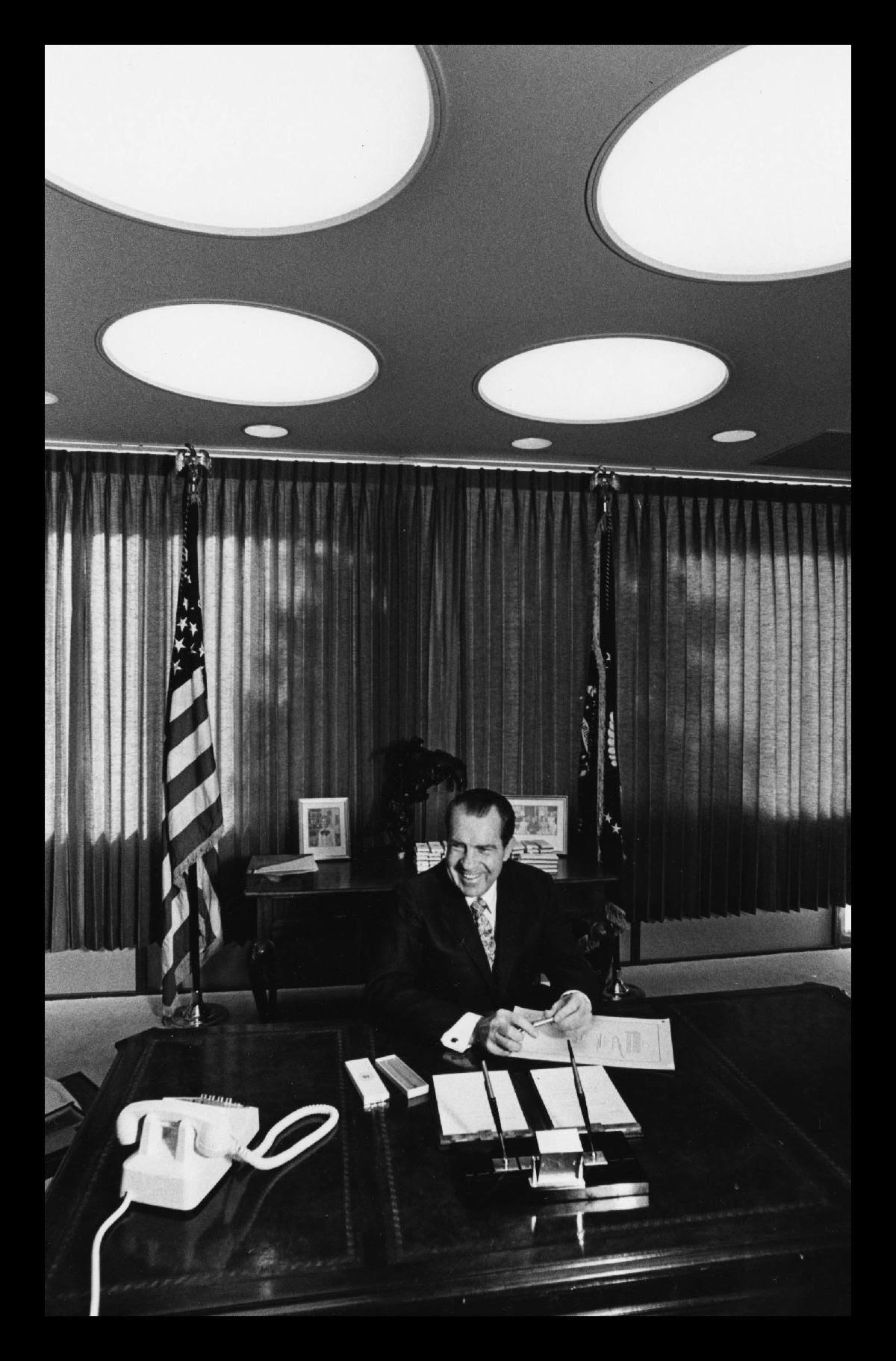 President Nixon signing the National Environmental Policy Act of 1969