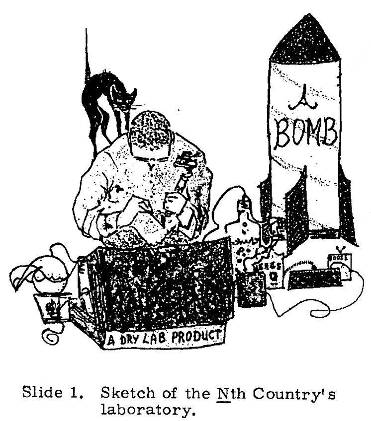 Sketch for Nth Country's laboratory