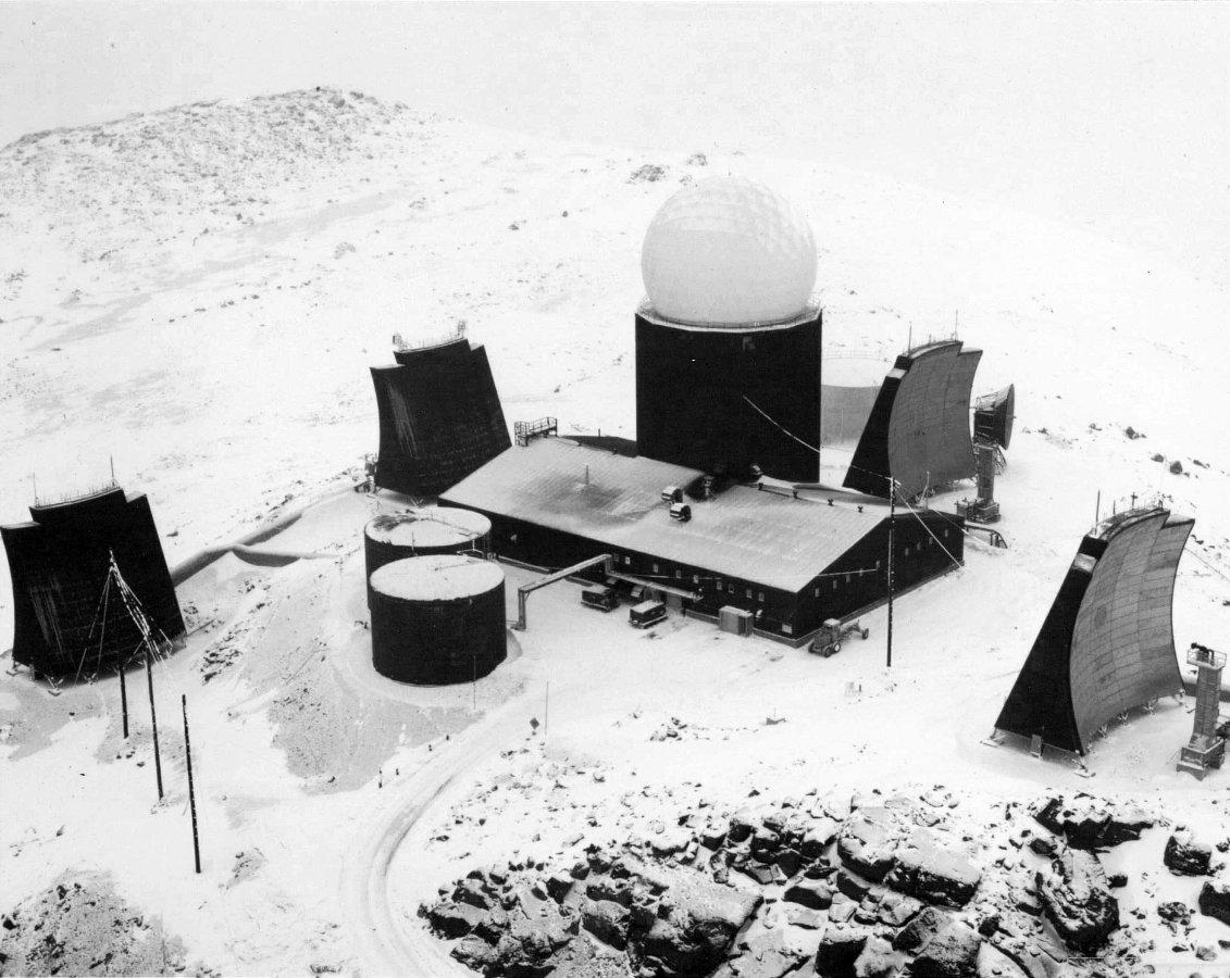 Distant Early Warning (DEW) Line site in northern Greenland