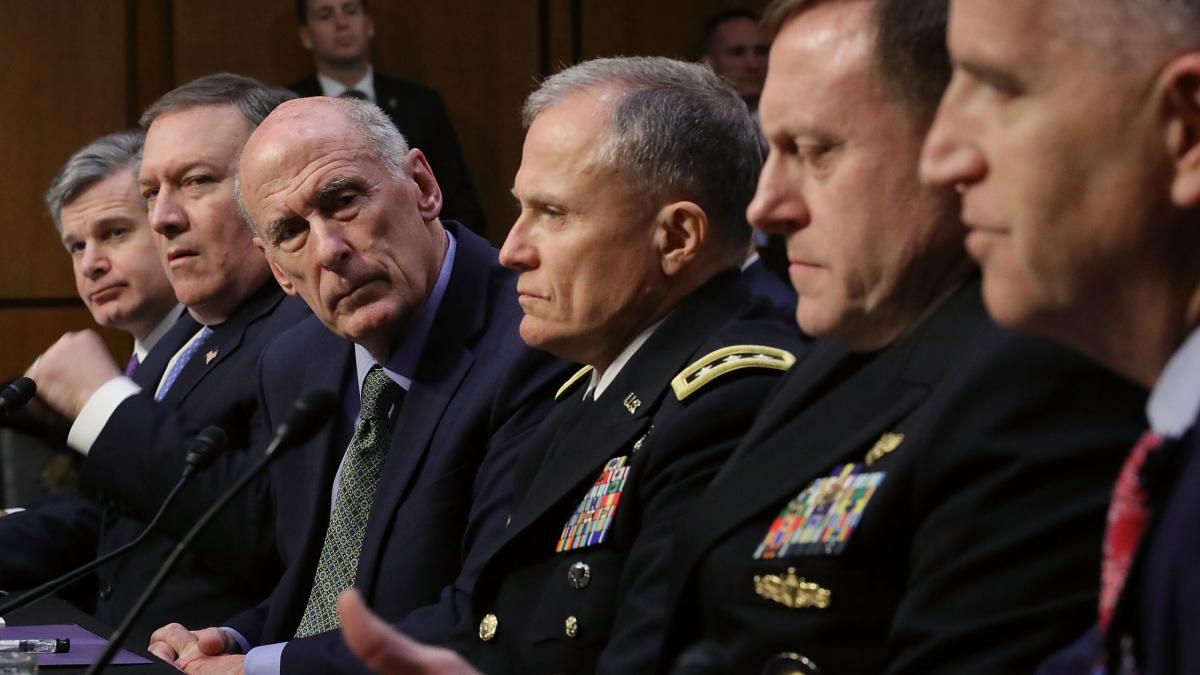 Intelligence officials testified before a Senate committee on global threats