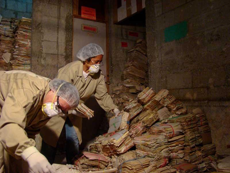 The discovery of the police archive in 2005