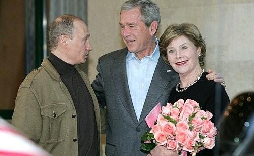 Putin and Bushs
