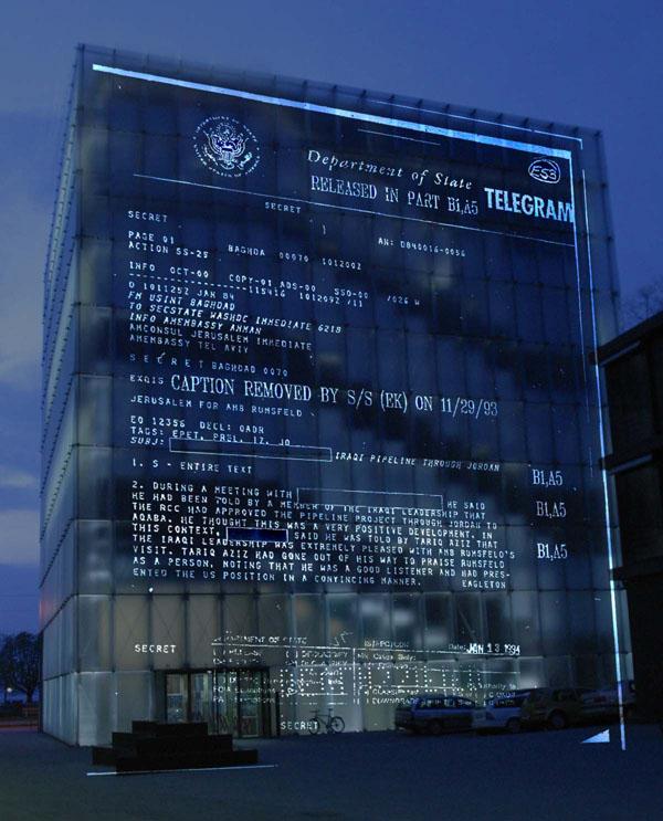 Art Before Power: Jenny Holzer showcase | National Security Archive