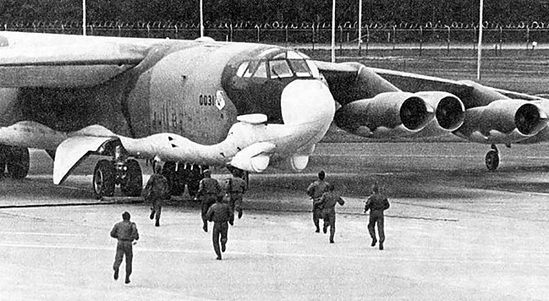 Strategic Air Command B-52 bomber 