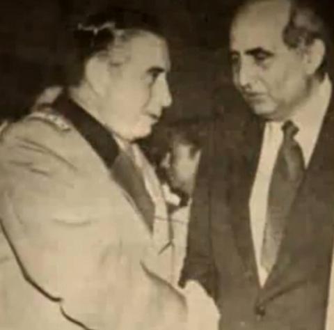 Edwards with Pinochet