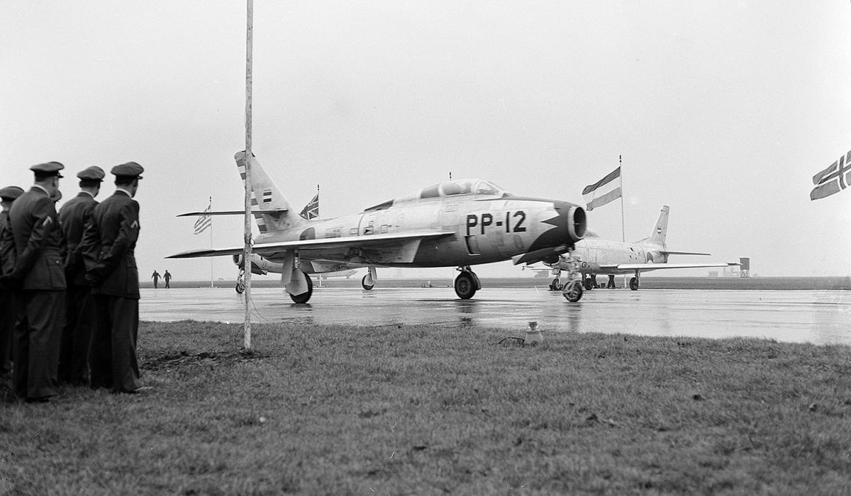 Volkel Air Base, December 1955