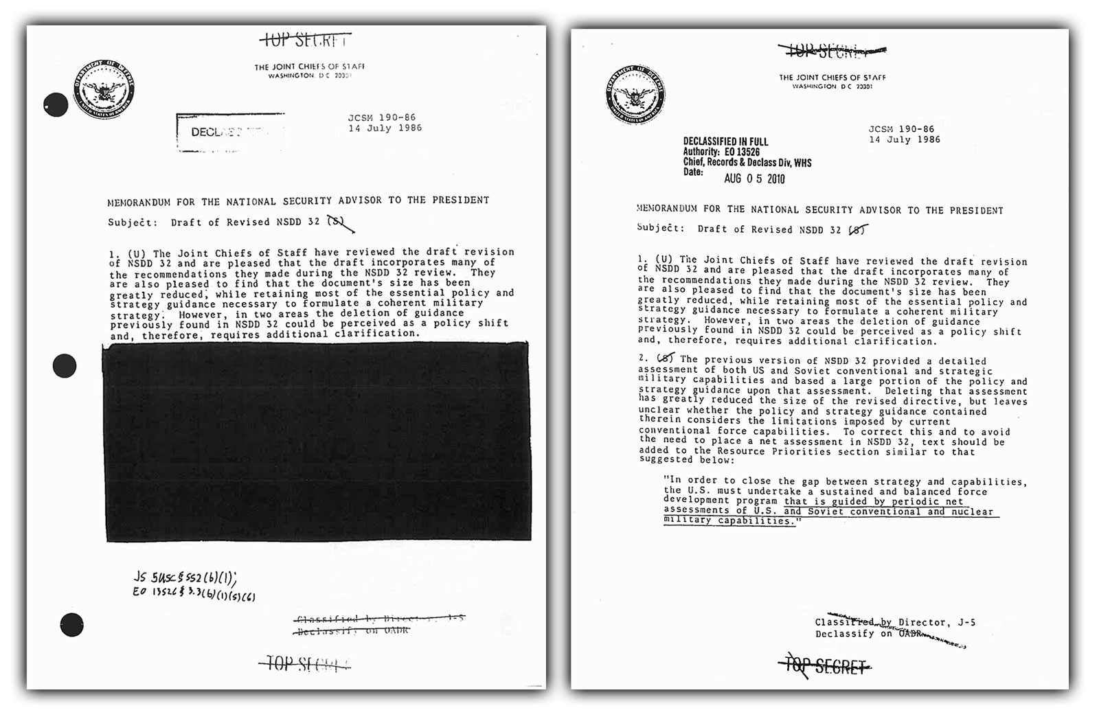 Redactions The Declassified File National Security Archive