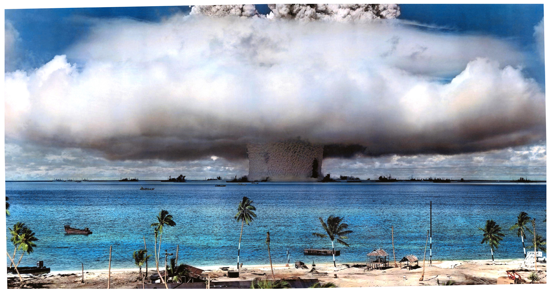 atomic bomb test color