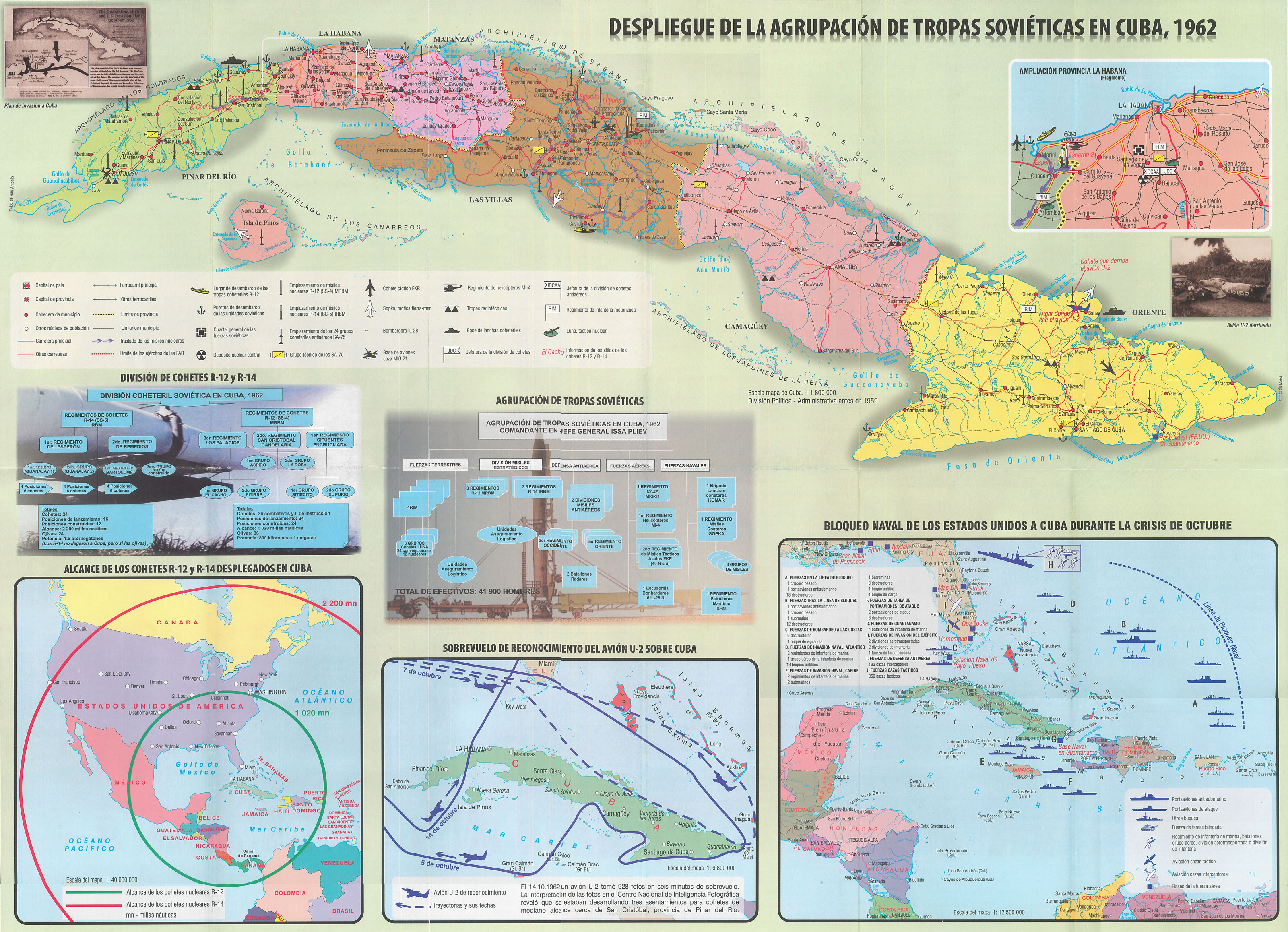 Cuban Missile Crisis Maps